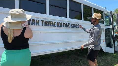 WASHED & BRANDED THE BUS - Yak Tribe Kayak Shop | Ep. 014