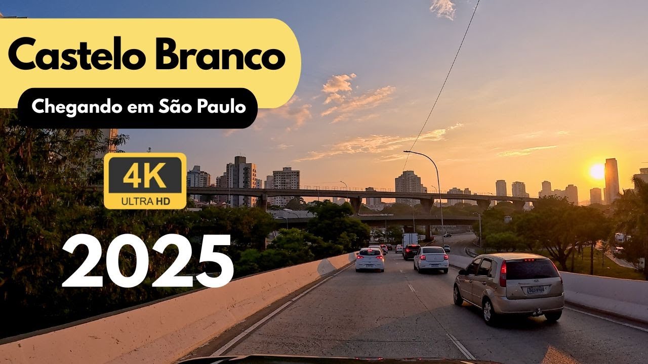 As mais belas imagens da Rodovia Castelo Branco, chegando em São Paulo