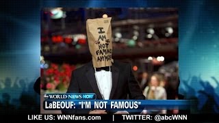 Shia LaBeouf Hits the Red Carpet Wearing a Paper Bag