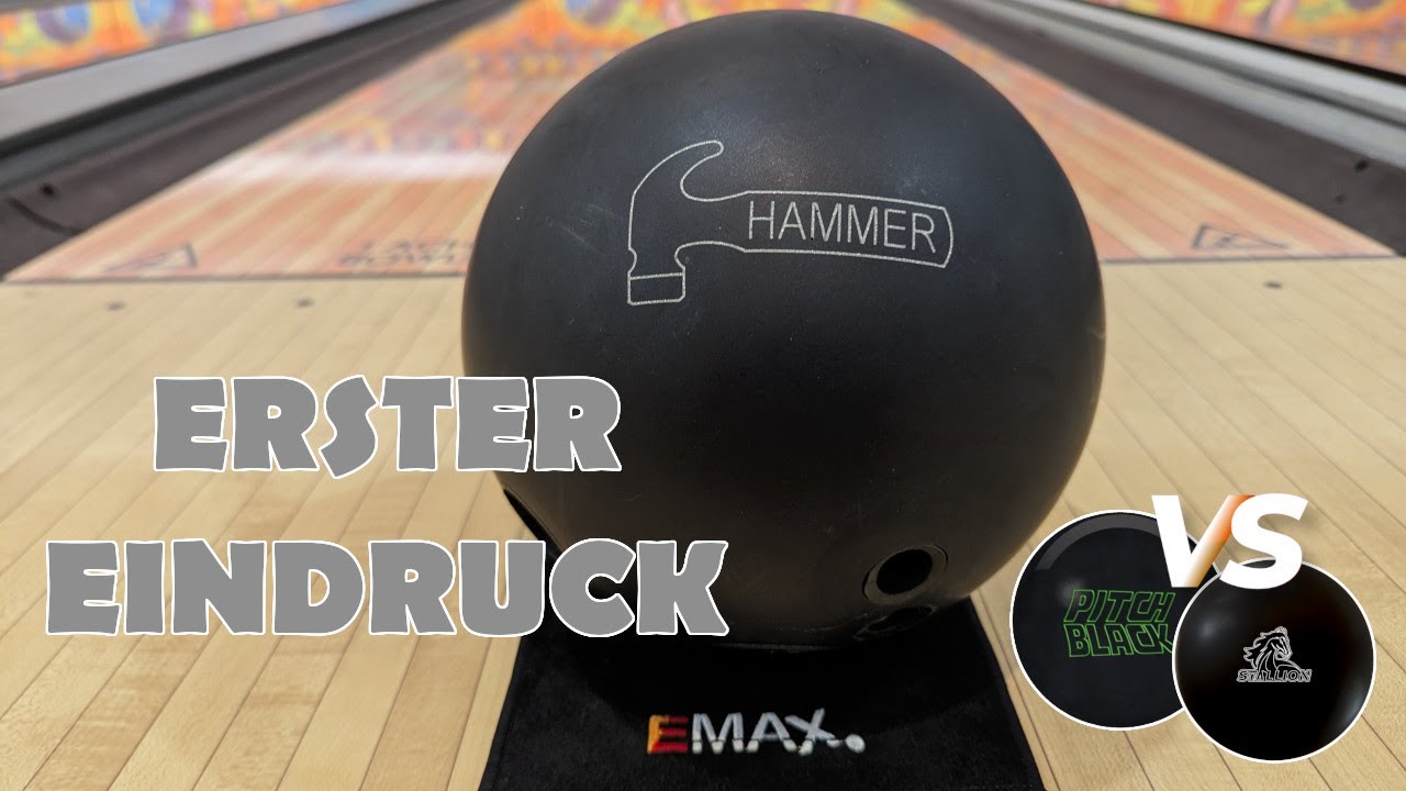 Hammer Black Pearl Urethane 78D - Bowling Ball Review - First