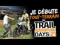 Je dbute le toutterrain aux trail adventure days 