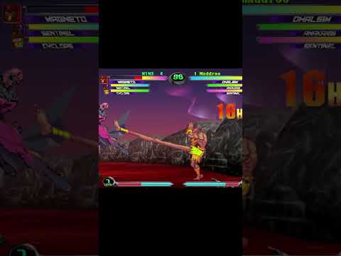 MvC2: Maddroo - Dhalsim + RP 13F 2x Relaunch FSD Combo to Throw 100% Sequence .:3.6.26:.