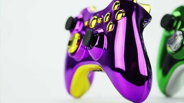 Custom Chrome XBOX Controllers - Modded Controllers - Controller Chaos