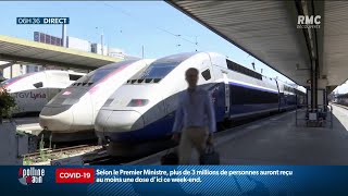 En grande difficulté à cause de l'épidémie, la SNCF relance ses trains grandes lignes