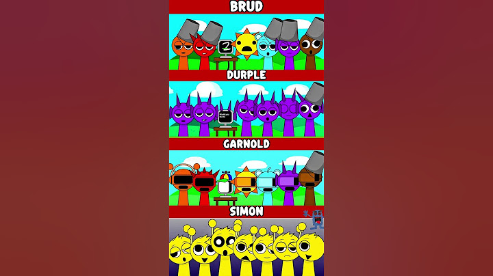 Incredibox Sprunki: Brud vs Durple vs Garnold vs Simon Mix Version #sprunki  #brud