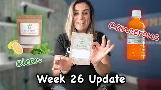 Glucose test during pregnancy with alternative drink | Week 26 pregnancy update with the Fresh Test
