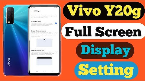 How To Full Screen Display On Vivo Y20g || Vivo Y20g Full Screen Display Setting||Technical Akhilesh