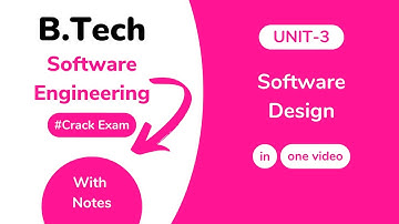 Unit 3: Software Design AKTU With Notes | BTech 3rd Year KCS 601