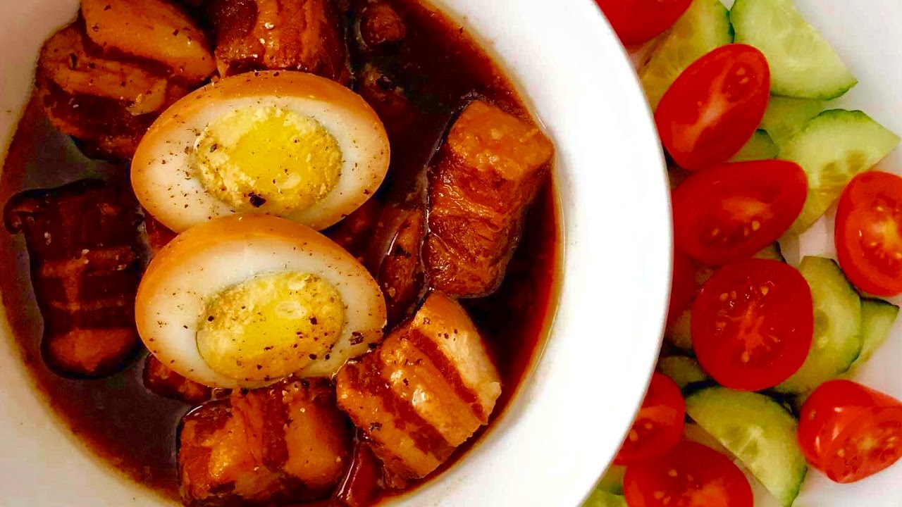 How To Cambodian Pork Belly & Eggs (Kaw) SERI COOKS YouTube