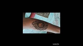 front hand mehandi design  very simple design for womean &amp; Students #ytshorts