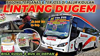 NGAMUK🔥SUSUL 8 BUS DI DEPANNYA‼️BAGONG LINTANG DUGEM 7935 SUTRIS TATO EX SUMBER GRUP & HARAPAN JAYA