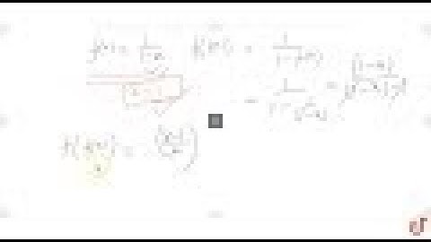 If `f(x)=1/(1-x),` then the set of points discontinuity of the function `f(f(f(x)))i s` {1} (b) ...