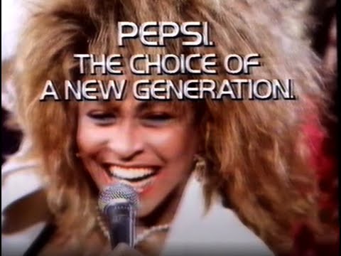 TINA TURNER (1986) - Pepsi - We Got the Taste - TV Ad