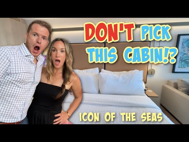 Balcony CABIN TOUR on Icon of the Seas - It was NOISY!