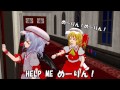 【東方MMD】レミリア日和 その2「紅魔館は眠らない」