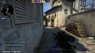 How to Flash Yourself Through a Smoke With an Awp.