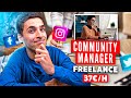 Comment devenir community manager freelance tape par tape