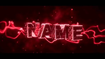 FREE Amazing 3D RED Intro # 63 ¦ Cinema 4D ⁄ After Effects Template