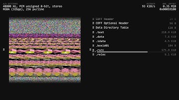 Visual Studio Community Setup Binary Waterfall w/ File Listing