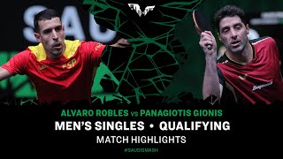 Alvaro Robles vs Panagiotis Gionis | MS Qual | Saudi Smash 2024