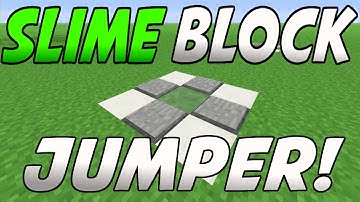 Minecraft PS3 & Xbox 360 - Slime Block Jumper MACHINE! - (PS4/Xbox One)