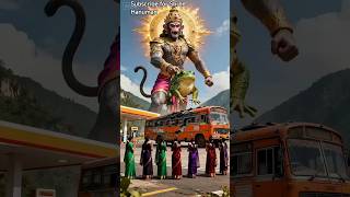 Jab Bandar Ban Gaya Hanuman 😱🔥 Real Miracle Scene | Monkey Turned Into Hanuman | Jai Hanuman 🙏"