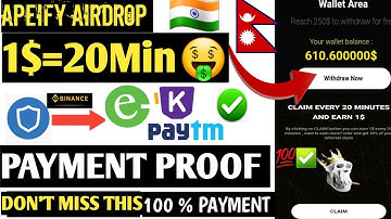 how to withdraw from apeify airdrop | apeify sya ksya withdraw karya | apeify airdrop detail