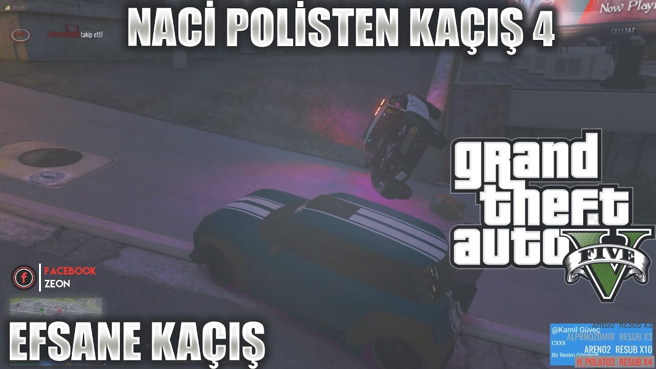 NACİ POLİSTEN KAÇIŞ 4 | EDRP GTA V EFSANE KAÇIŞ