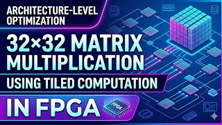 Architecture-Level Optimization of 32×32 Matrix Multiplication using Tiled Computation in FPGA