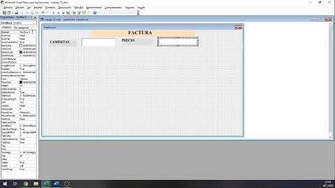 FORMULARIO DE FACTURA EN VISUAL BASIC EXCEL UCE