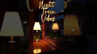 POV: You’re on a Night Train #shorts #nighttrain #deepfocus  #calm #ambient #rain #focus #relax