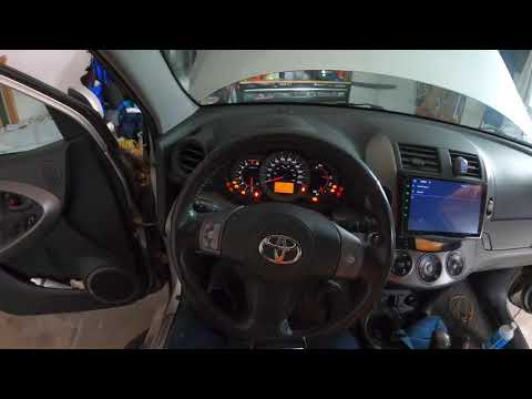 Wondefoo PX6 Android 10.0 Radio Installation on 2009 Toyota RAV4 Ltd