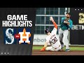 Mariners vs astros game highlights 5524  mlb highlights