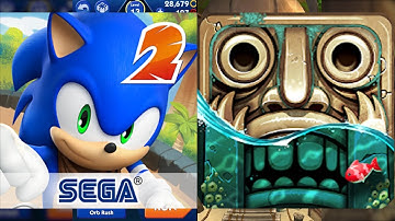 Sonic Dash 2 Sonic Boom Vs Temple Run 2 Pirate Cove - Endless Run Gameplay Android