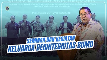 Buka Seminar HAKORDIA 2025, Wagub Rano Dorong BUMD Tingkatkan Daya Saing