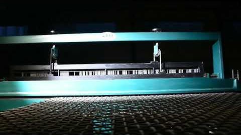 APM NEW TYPE SEMI-AUTOMATIC CRIMPED WIRE MESH MACHINE