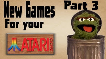 New games for your Atari 2600 Part 3