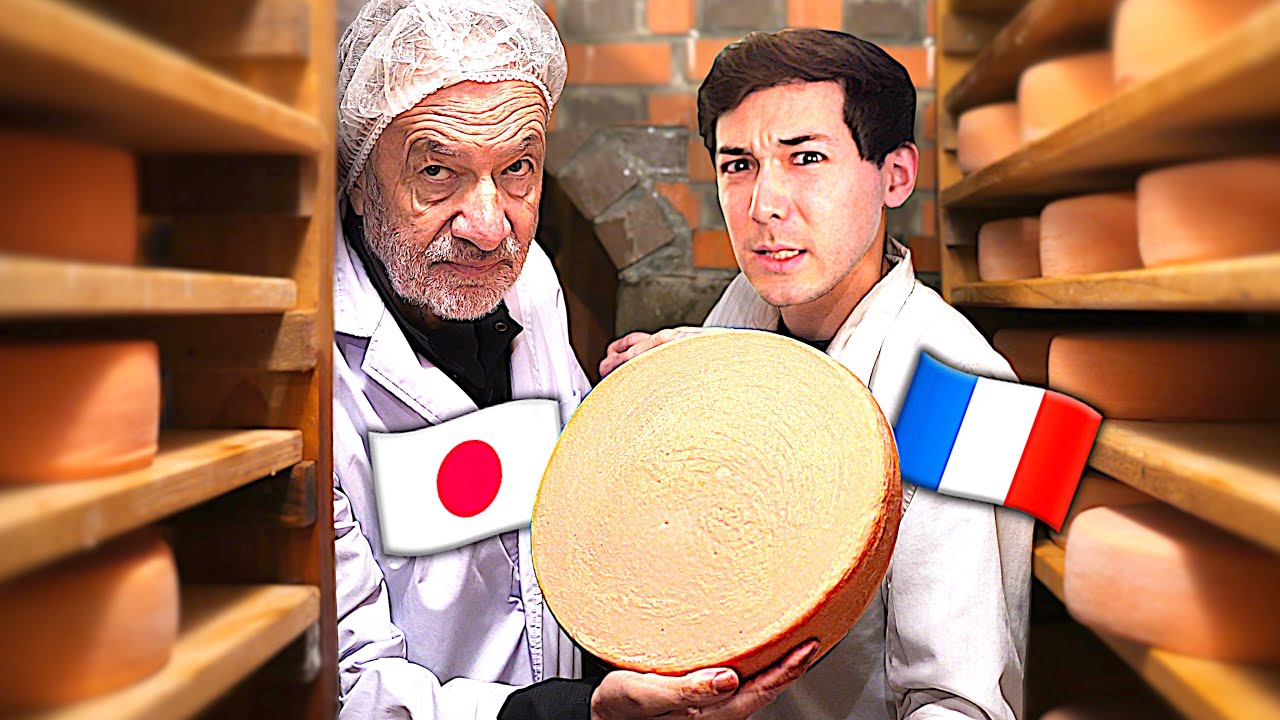 J’emmène un vrai fromager juger les fromages au Japon 🇯🇵 (feat @luisieraffineur )