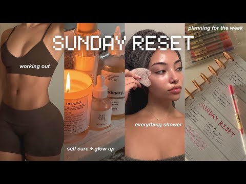 SUNDAY RESET VLOG | full body pamper routine | preparing for the week | cleaning my space