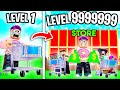 Can We Build a MAX LEVEL STORE In ROBLOX?! (LEVEL 999,999 STORE TYCOON!)