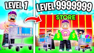 Can We Build a MAX LEVEL STORE In ROBLOX?! (LEVEL 999,999 STORE TYCOON!)