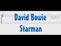 David Bowie - Starman ［Bass Tab］