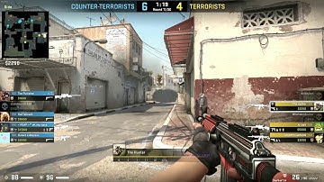 Killing An Entire Team on CS:GO in Competitive mode