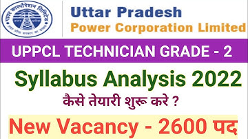 uppcl tg2 syllabus 2022 | uppcl technician grade 2 syllabus 2022 | uppcl technician syllabus