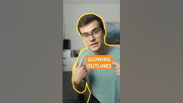 Quickly add Outlines in DaVince Resolve #davinciresolve #fusion