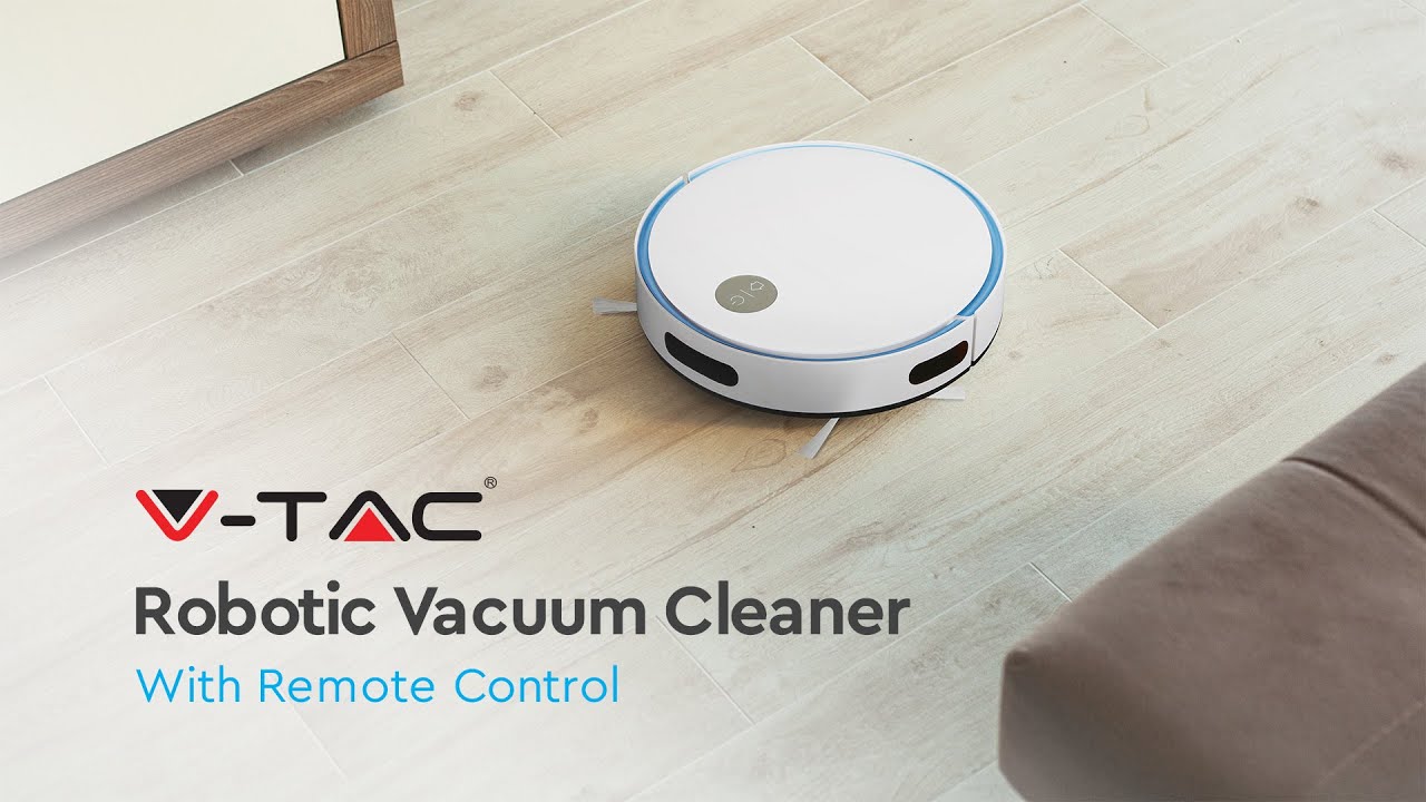 V-TAC Smart Robot Vacuum for a Clean Home 