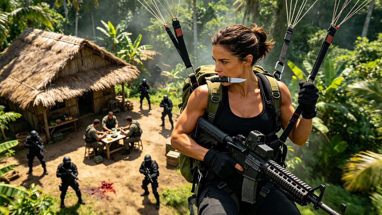 2026 Action Movie: Mercenaries hide in an impenetrable fortress—special forces strike from above!