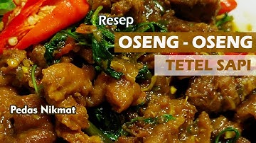 Resep Oseng Mercon Tetelan Sapi Enak dan Lezat Super Pedas