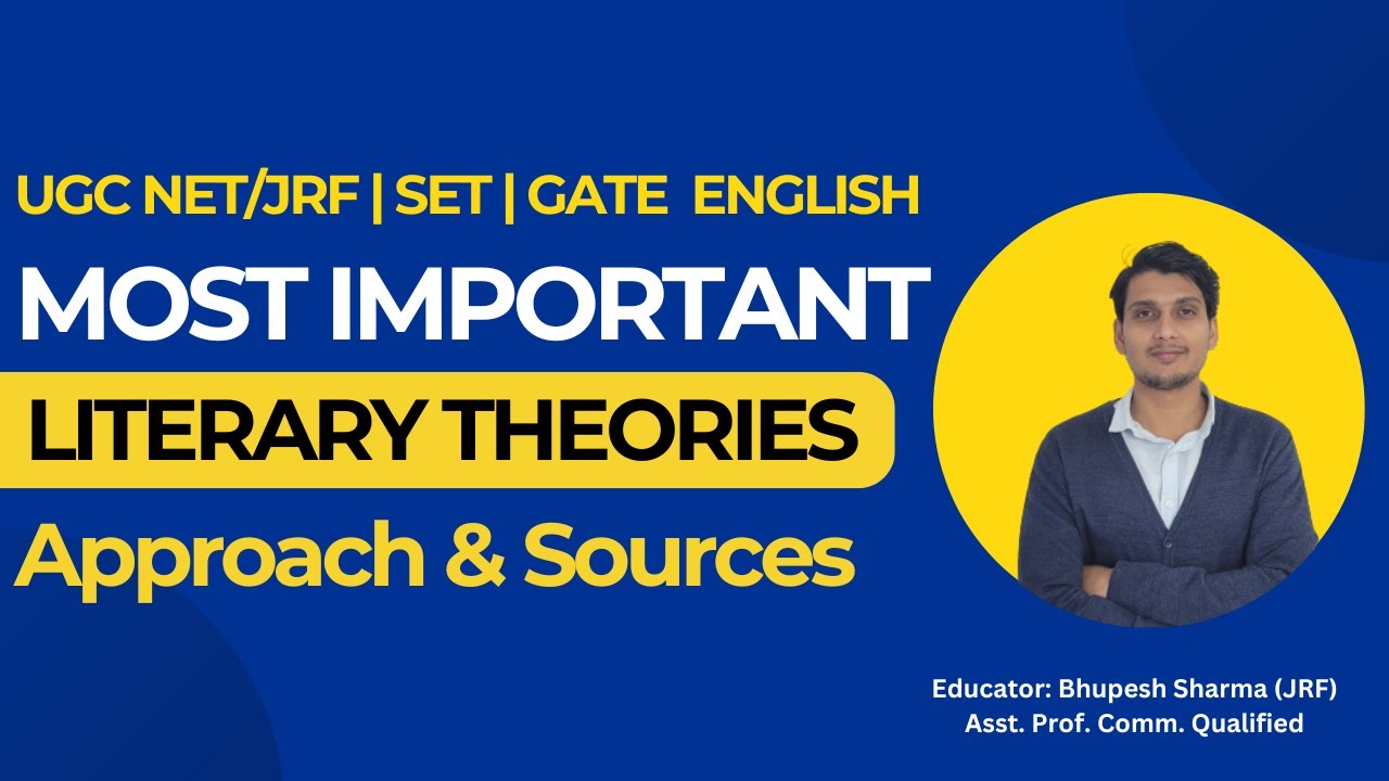 UGC NET English Literature 2024 - Most Important Literary Theories ...