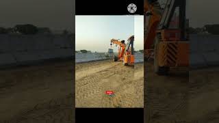 Erection Of Friction Slab Crash Barrier
